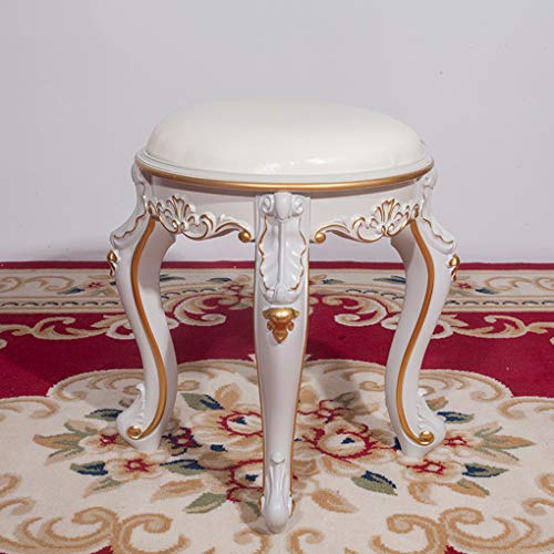 Gold Ivory White Beige Leather