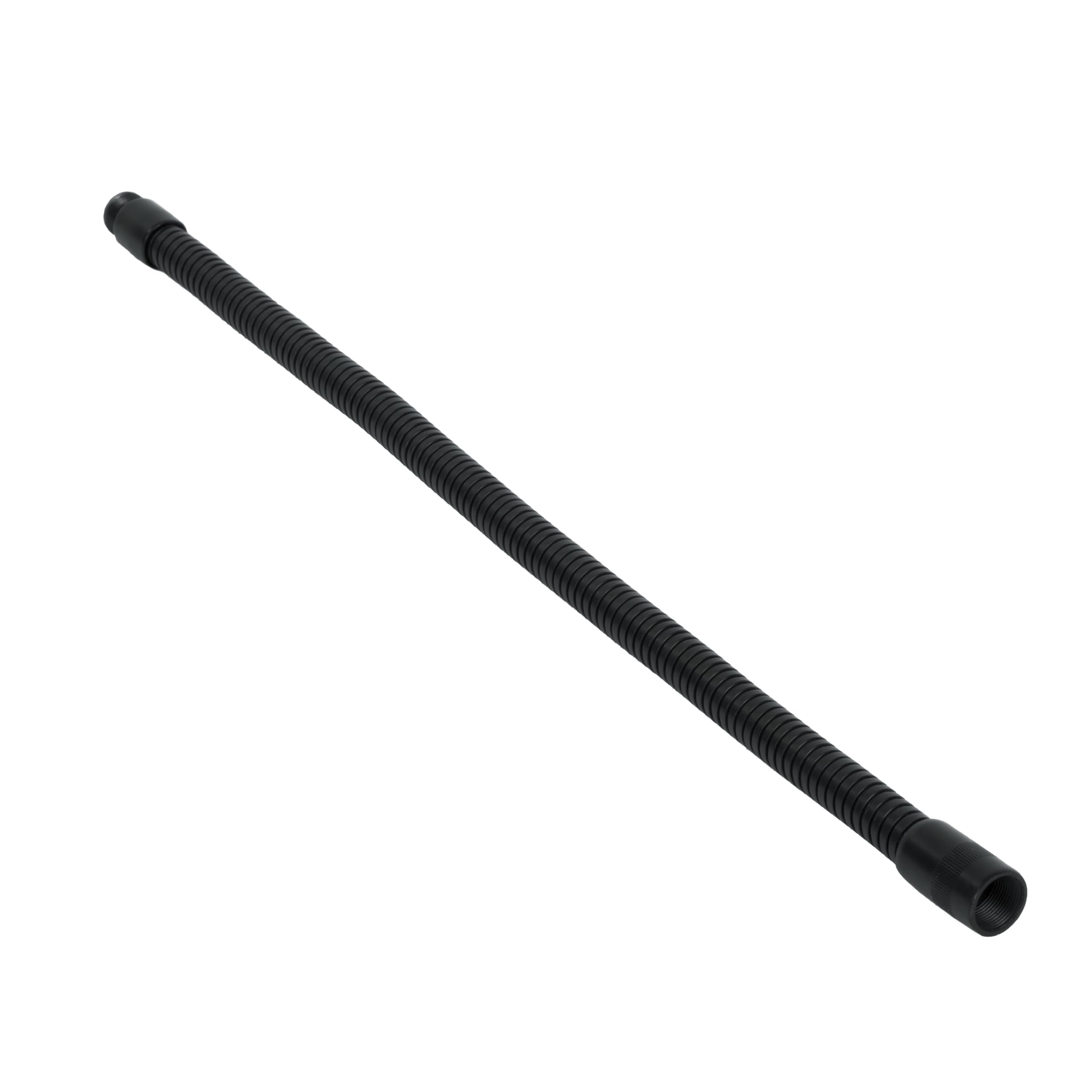 Gator Frameworks GFW-MIC-GN19 Flexible Black Gooseneck Microphone Stand - 19 Inch Adjustable Boom Arm for Podcasting, Streaming & Studio Recording