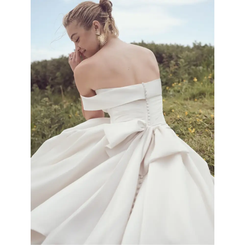 Kiki by Rebecca Ingram - Elegant Wedding Dress for Brides | Perfect for Church Ceremonies & Beach Weddings