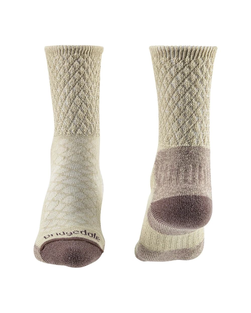 Bridgedale Women's Lightweight Merino Wool Comfort Boot Socks - Warm & Breathable Hiking Socks for Outdoor Adventures & Winter Wear