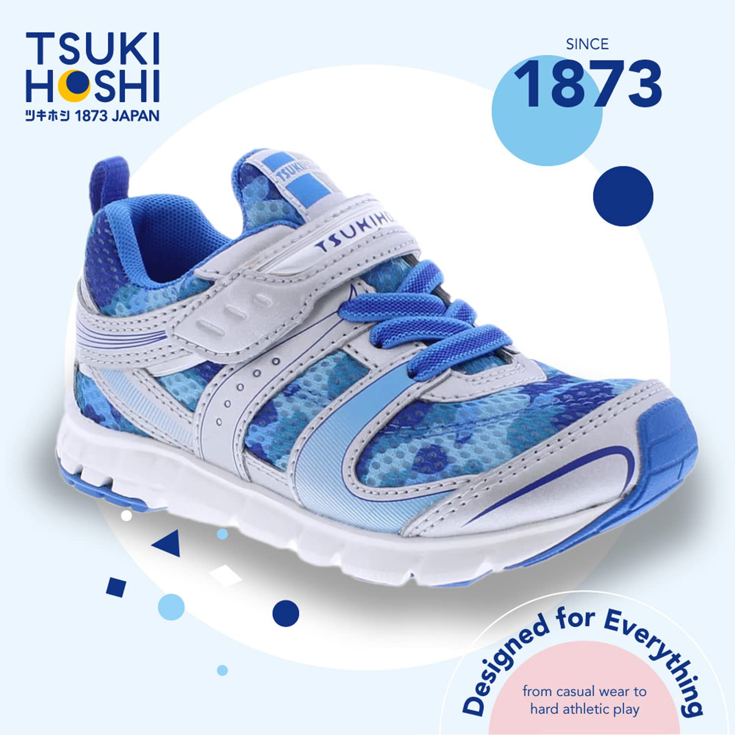 TSUKIHOSHI Boys' Youth Velocity Sneakers - Lightweight Running Shoes for Kids & Little Big Kids - Perfect for School, Sports & Outdoor Activities