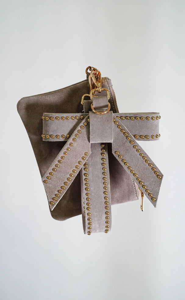 Premium Suede Wristlet and Hang Off Set of 3 - Soft Leather Keychain Wallets for Women | Perfect for Everyday Use, Travel, and Gift Giving