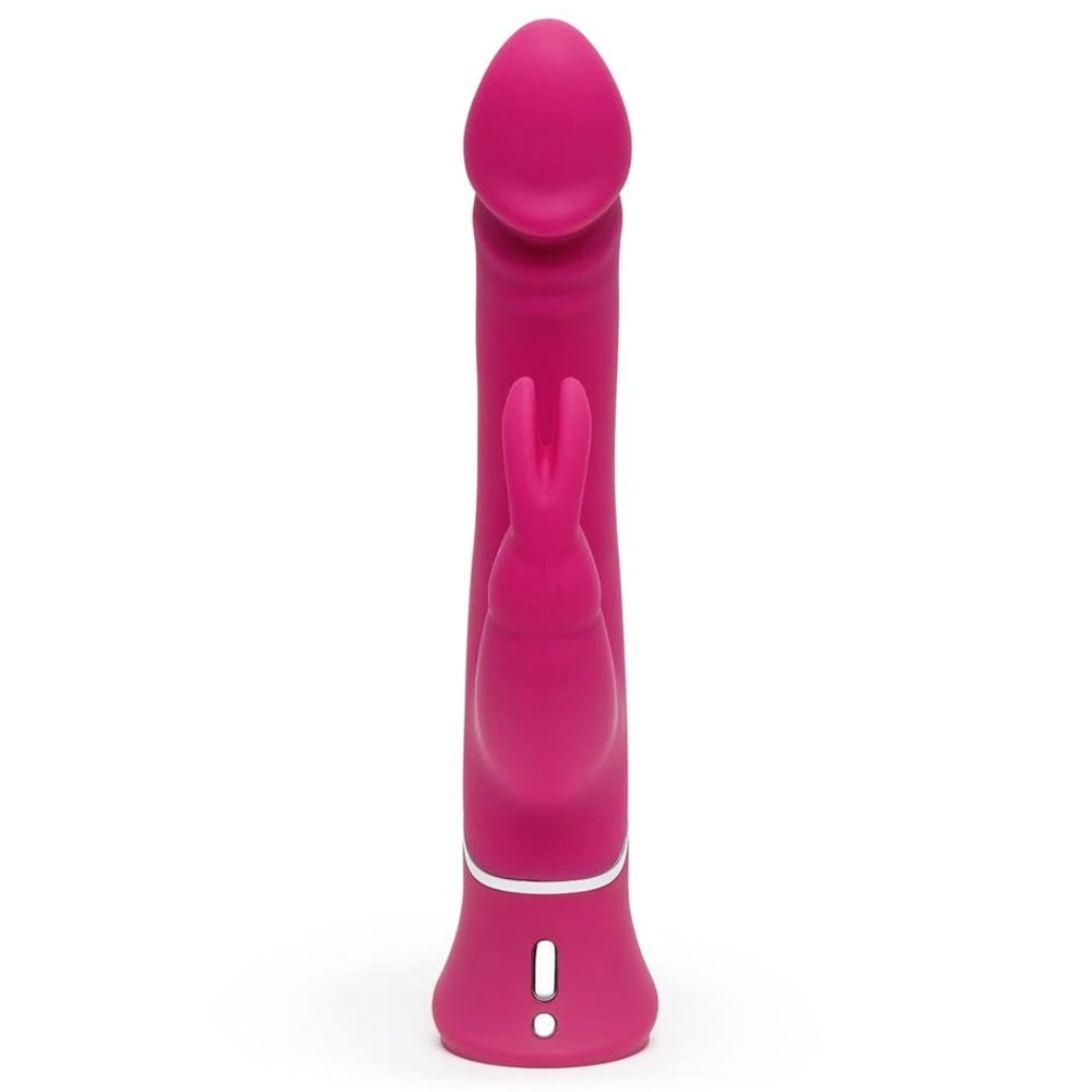 Happy Rabbit Dual Density Silicone Vibrator - Realistic Feel for Women's Pleasure - Perfect for Couples Play & Solo Use