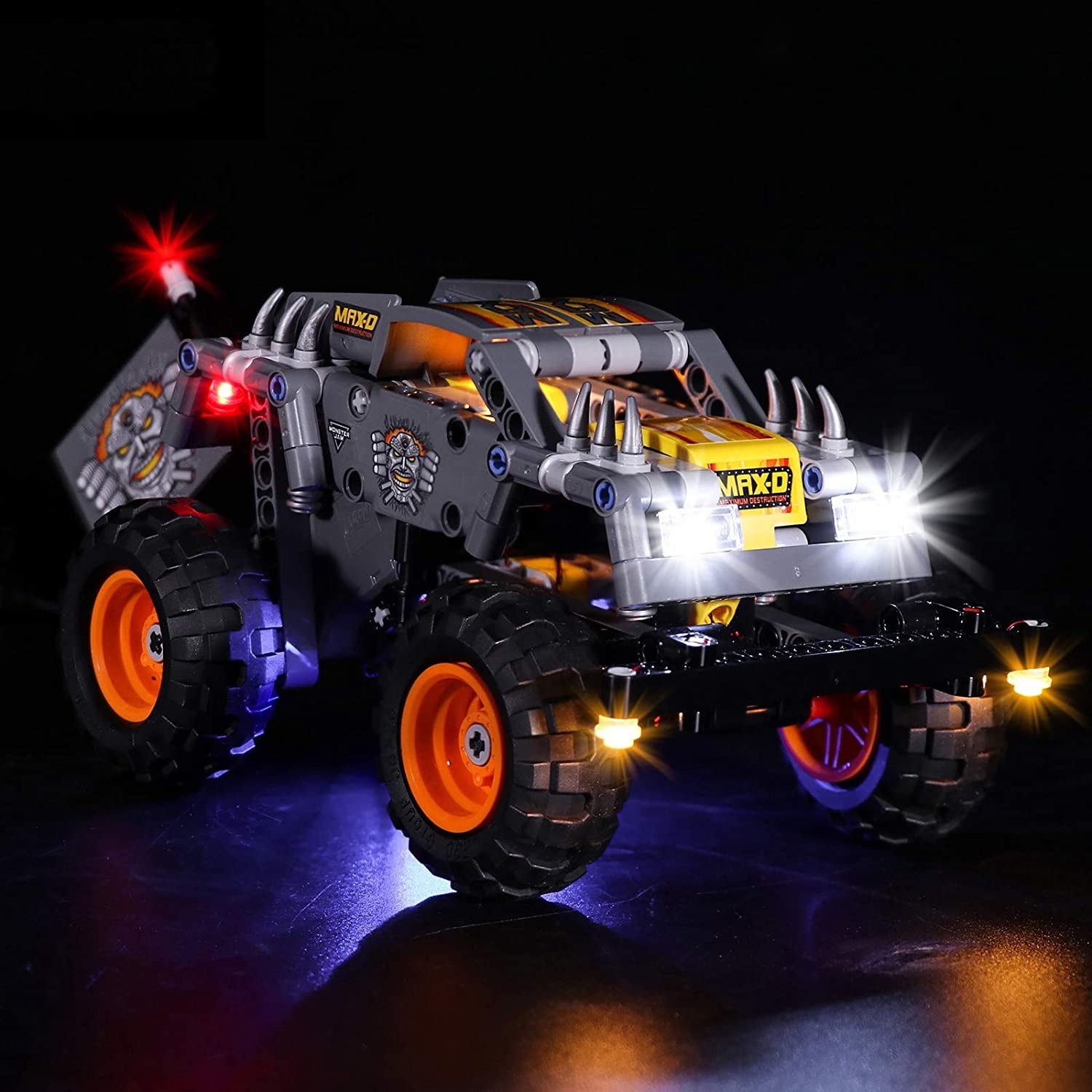 TCXSSL LED Light Kit for Lego 42119 Technic MACK Anthem Truck - Building Blocks Lighting Set for Model Cars & Trucks - Perfect for Night Displays, Showcases & DIY Projects