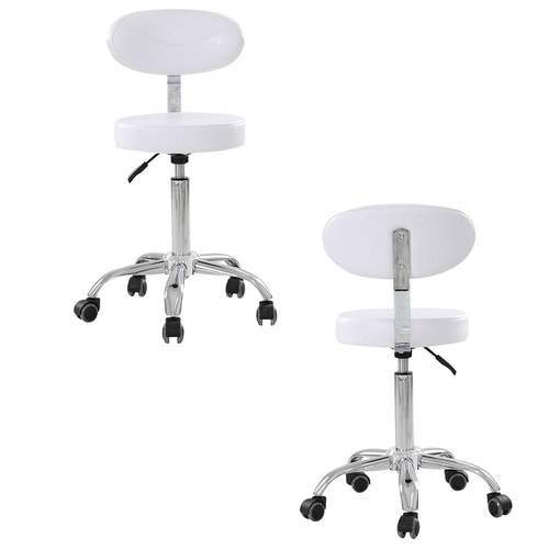 Premium Adjustable Esthetician Stool for Facial & Spa Treatments - Comfortable Hydraulic Styling Chair for Salon, Beauty Clinic & Home Use