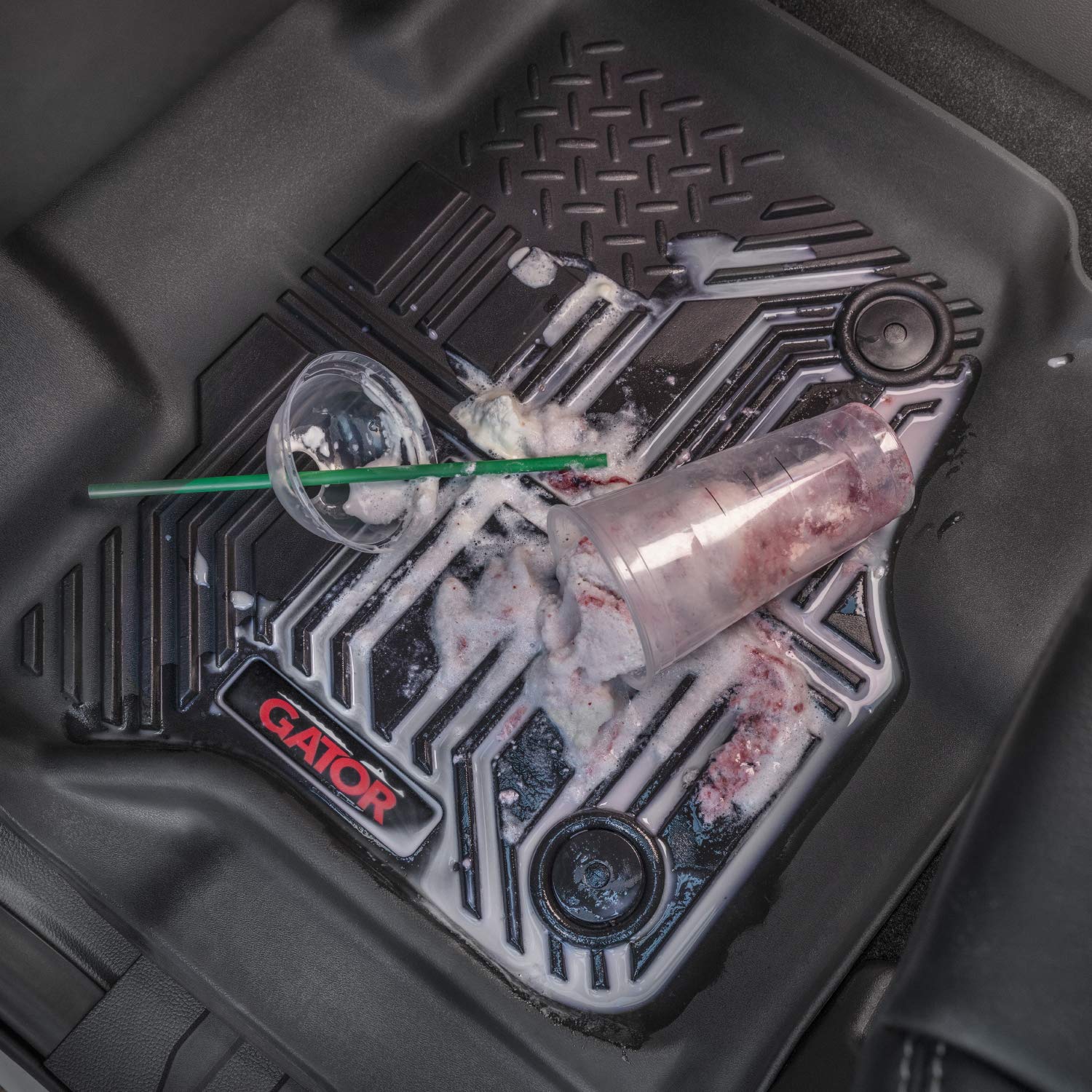 Gator Accessories 79614 Black Front & Rear Seat Floor Mats for 2018-2019 Jeep Wrangler JL - Heavy Duty All-Weather Protection | Perfect for Off-Roading, Camping & Daily Driving