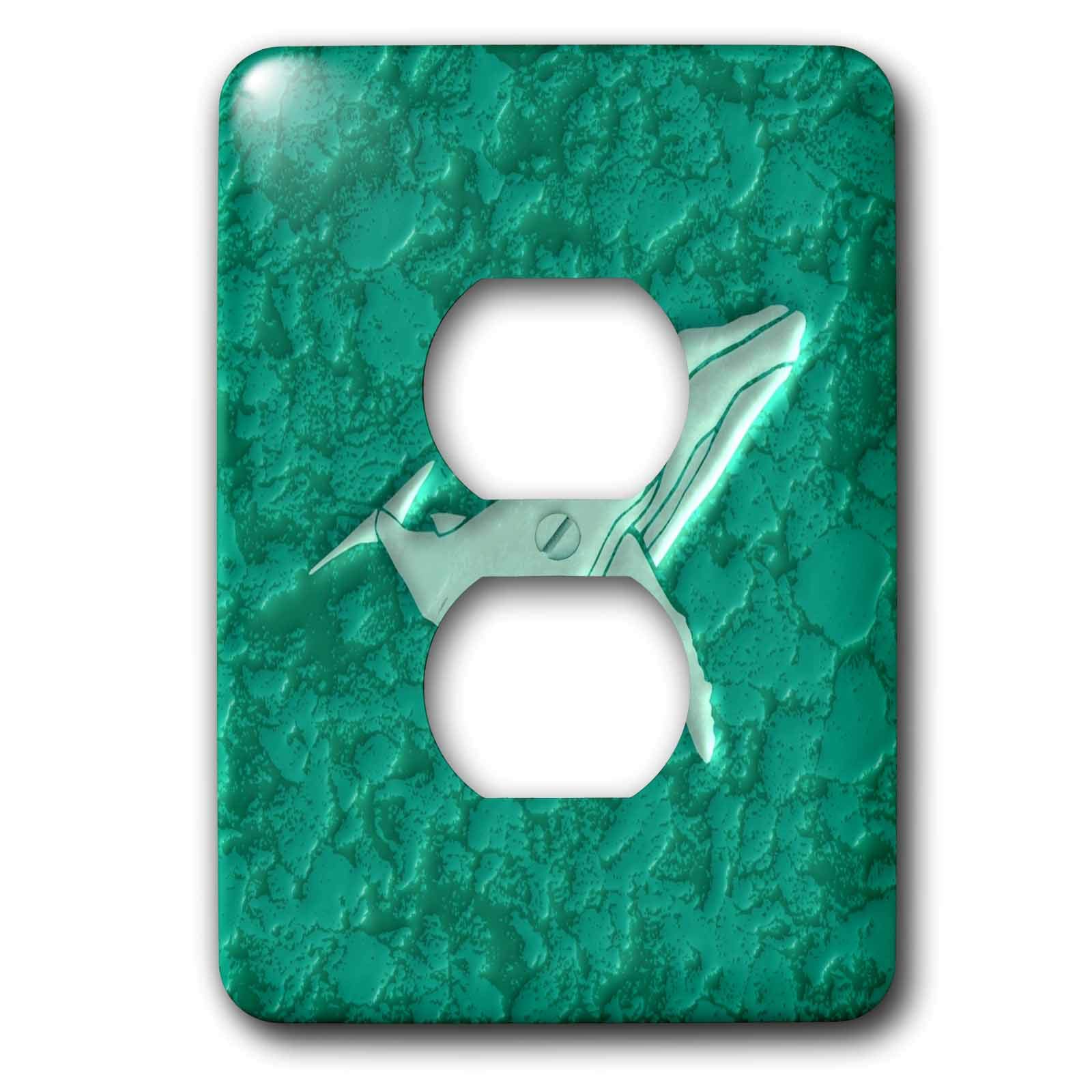 3D Rose Light Switch Cover - Decorative Home Decor for Bedroom & Living Room