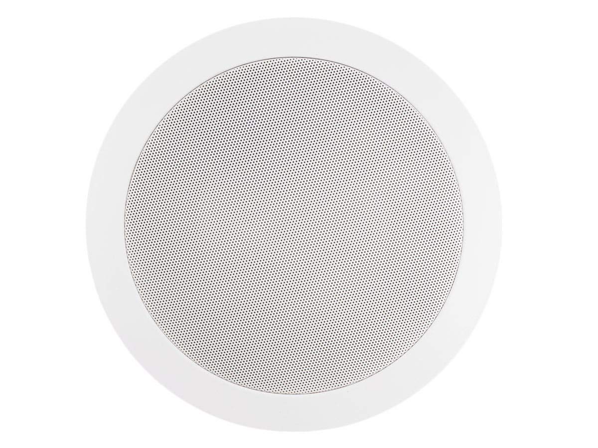 Monoprice Aria Series 6.5 Inch 2-Way In-Ceiling Speakers with Dual Input Stereo & Glass Composite Woofer (Pair) - Perfect for Home Theater, Background Music & Multi-Room Audio Systems
