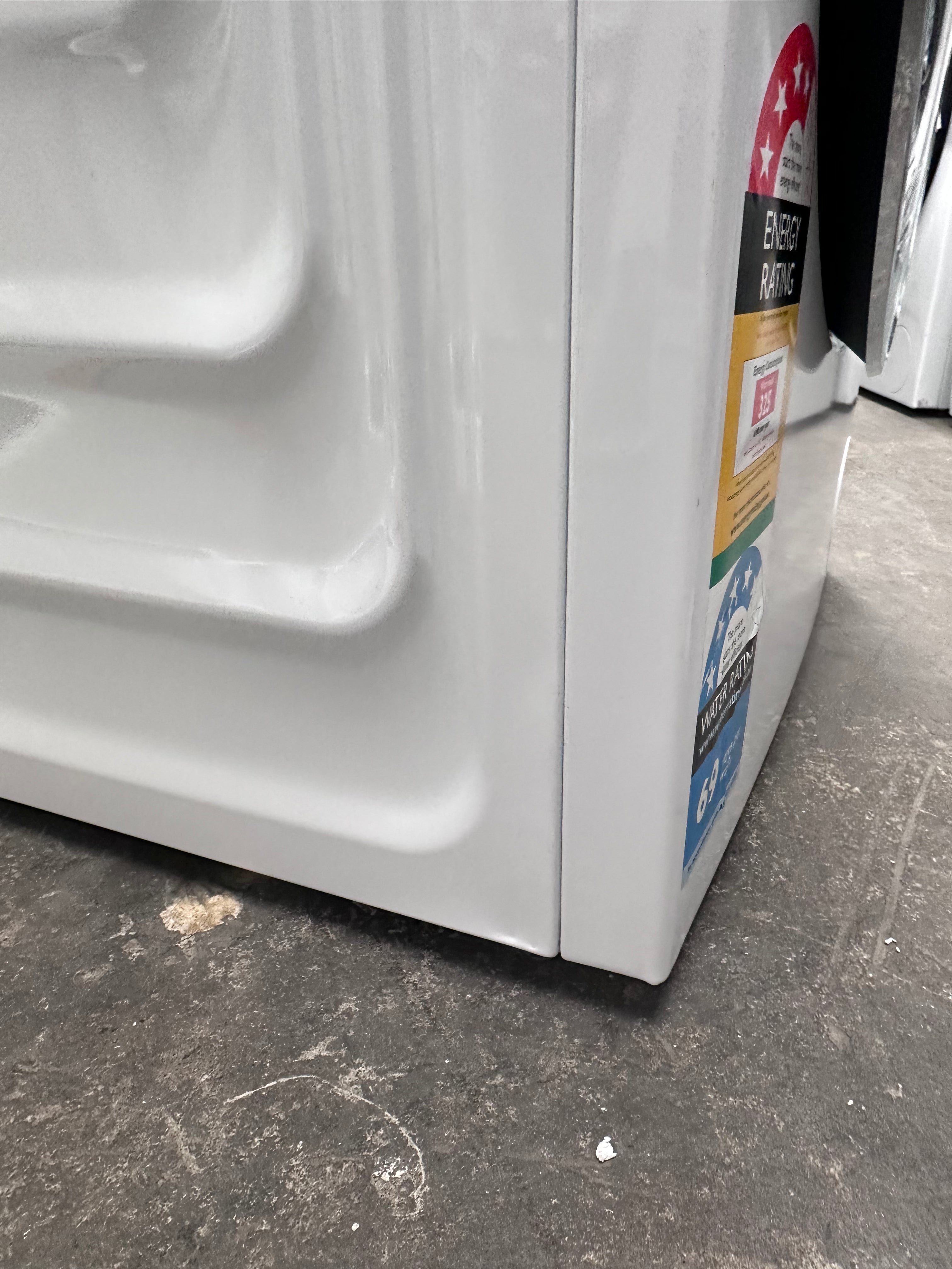 Beko BFLB8020W 8kg Front Load Washing Machine with Steam Function - Factory Second - Perfect for Small Apartments & Laundry Rooms
