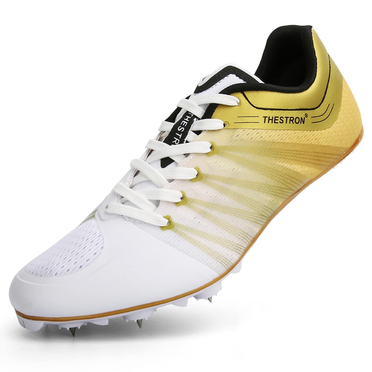 Men's & Women's Professional Track and Field Spikes Shoes - Lightweight Running & Jumping Sneakers with Removable Spikes for Sprinting, Racing, and Training - Perfect for Kids and Adults Track Athletes