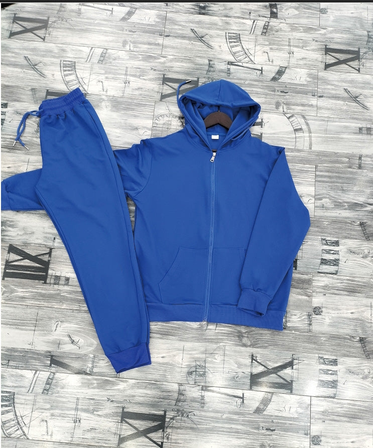 Men's Athletic Casual Two-Piece Suit - Breathable Comfort Fit for Gym, Workout & Everyday Wear (XN1107) | Perfect for Sports, Office & Leisure Activities