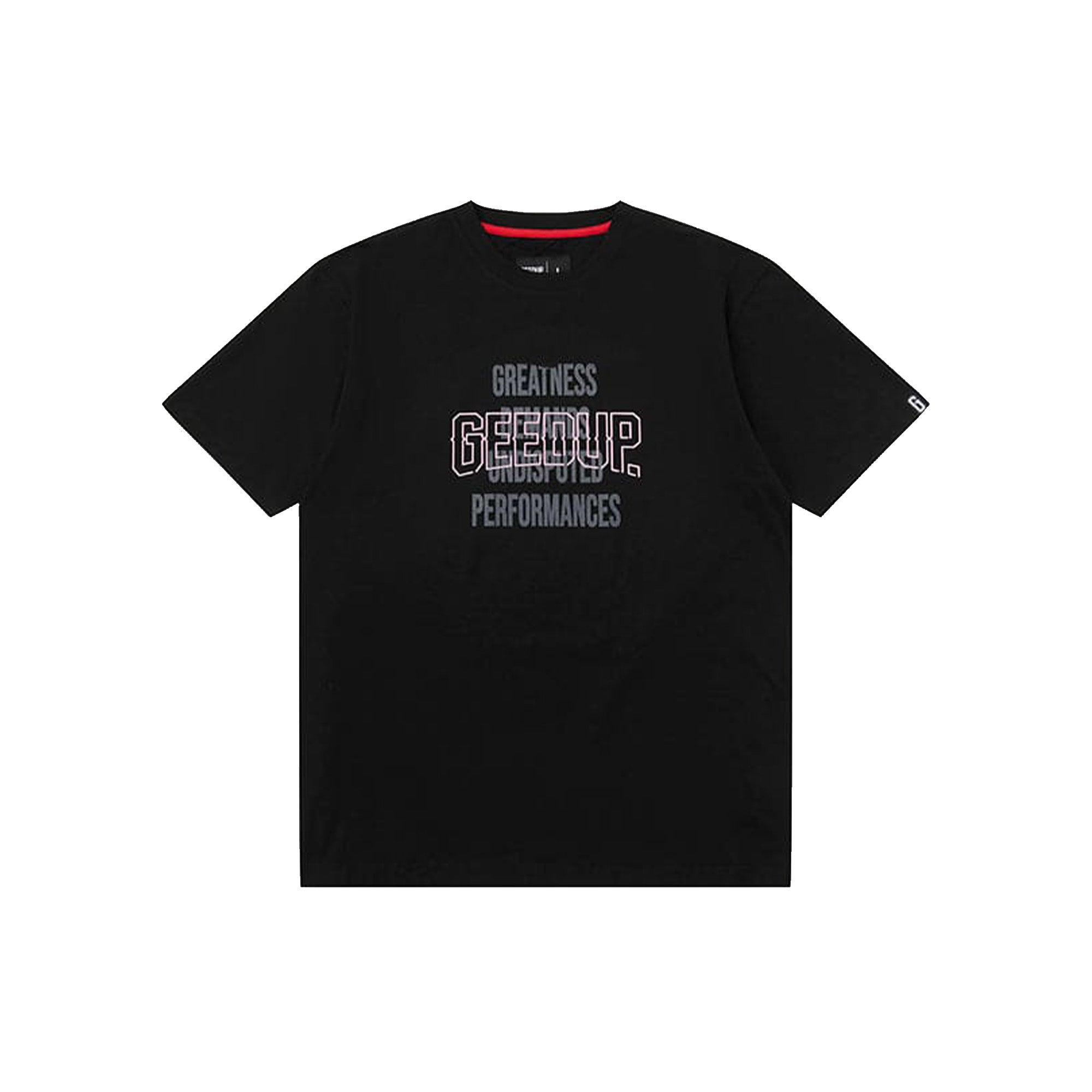 Geedup G.D.U.P Black T-Shirt for Men (2024) - Casual Streetwear, Graphic Tee for Everyday Wear & Urban Fashion