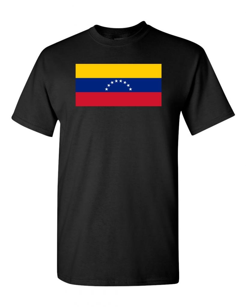 Venezuela Country Flag Patriotic T-Shirt for Men & Women - Soft Cotton American Apparel Style Tee - Perfect for Independence Day, Soccer Games & National Pride Events