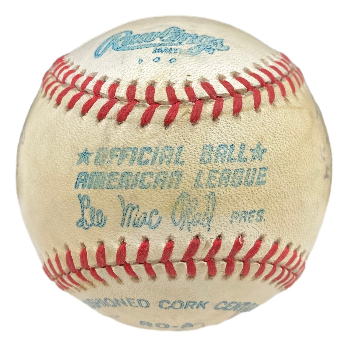 Authentic New York Yankees Signed Official AL Baseball - Mickey Mantle & More (BAS AC61977) - Perfect for Sports Memorabilia Collectors & Yankees Fans