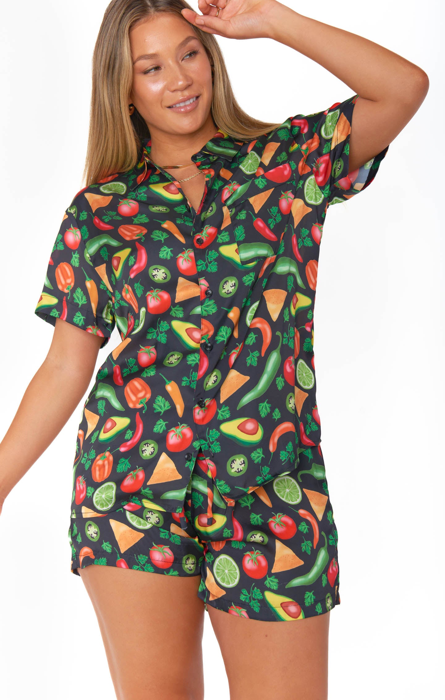 Almost Paradise Pajama Set - Soft & Comfortable Sleepwear for Women | Perfect for Lounging, Relaxing, and Dreaming of Cheese