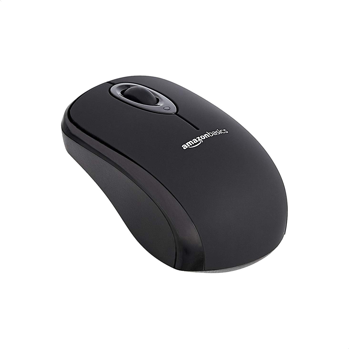 Amazon Basics 2.4GHz Wireless Optical Mouse with USB Nano Receiver - 30 Pack Black Bulk Set for Office, School, and Business Use