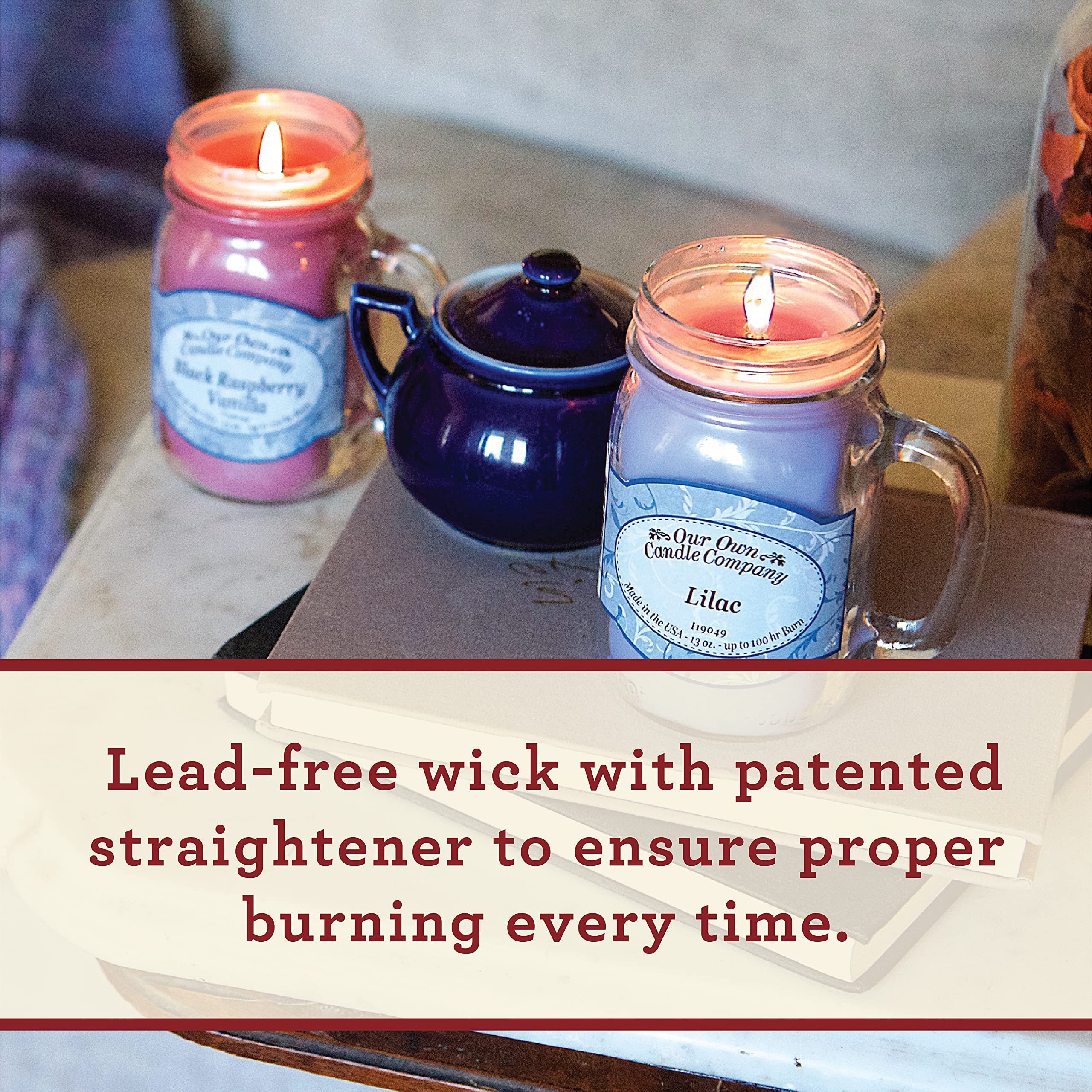 Snickerdoodle Scented Mason Jar Candle - 13oz Long-Lasting 100 Hour Burn Time - Handmade Soy Wax Candle for Home, Office & Relaxation - Perfect for Gifts, Aromatherapy & Cozy Evenings