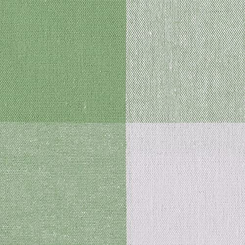 Plaids Green&white
