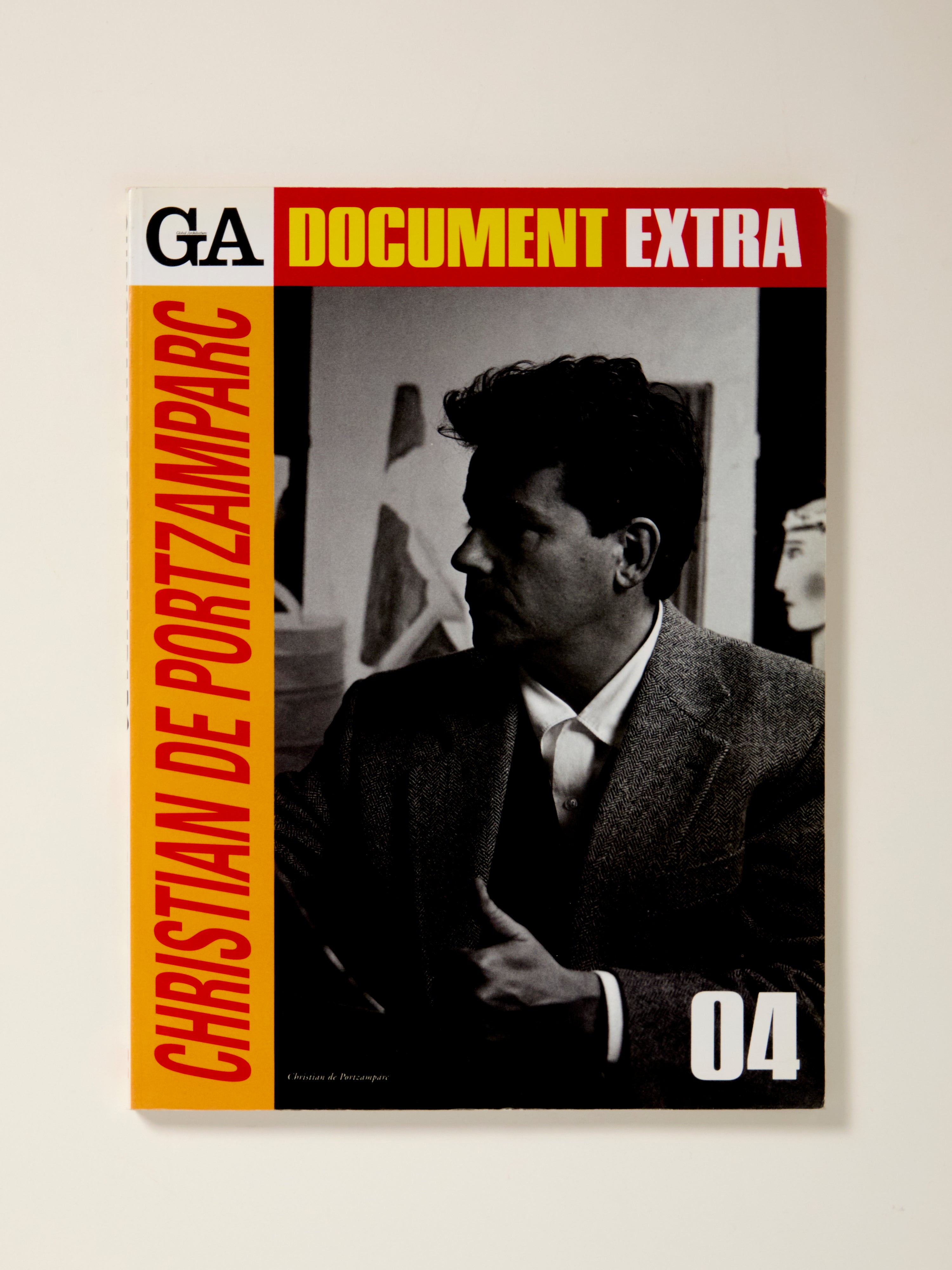 GA Document Extra 04: Christian de Portzamparc Architecture Book - Modern Design Inspiration for Home & Office Decor