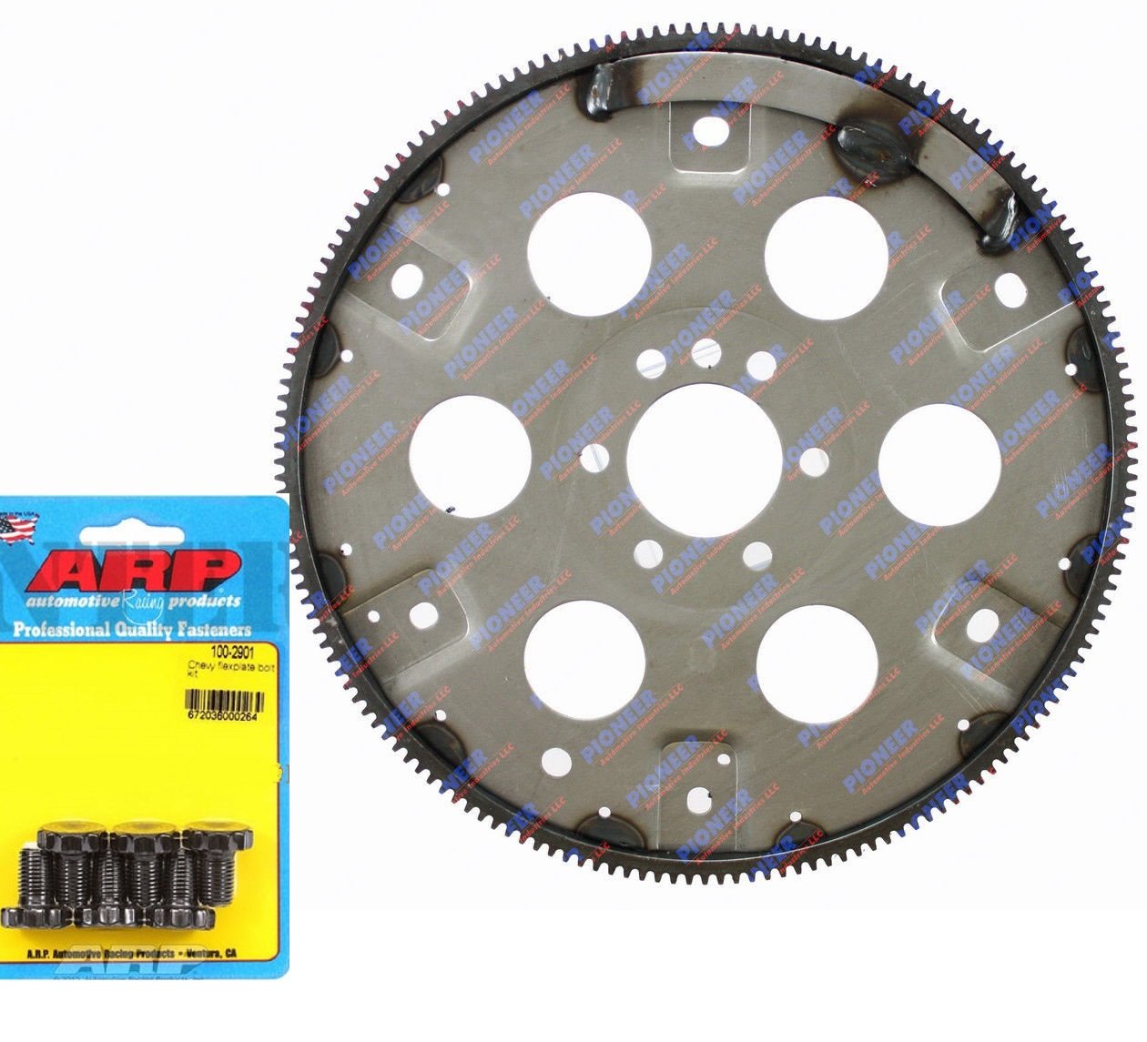 High-Quality Automatic Transmission 168 Tooth Flex Plate with Bolts - Compatible with Chevy BB 454 1970-1976 EXT - Perfect for Engine Rebuilds & Transmission Upgrades