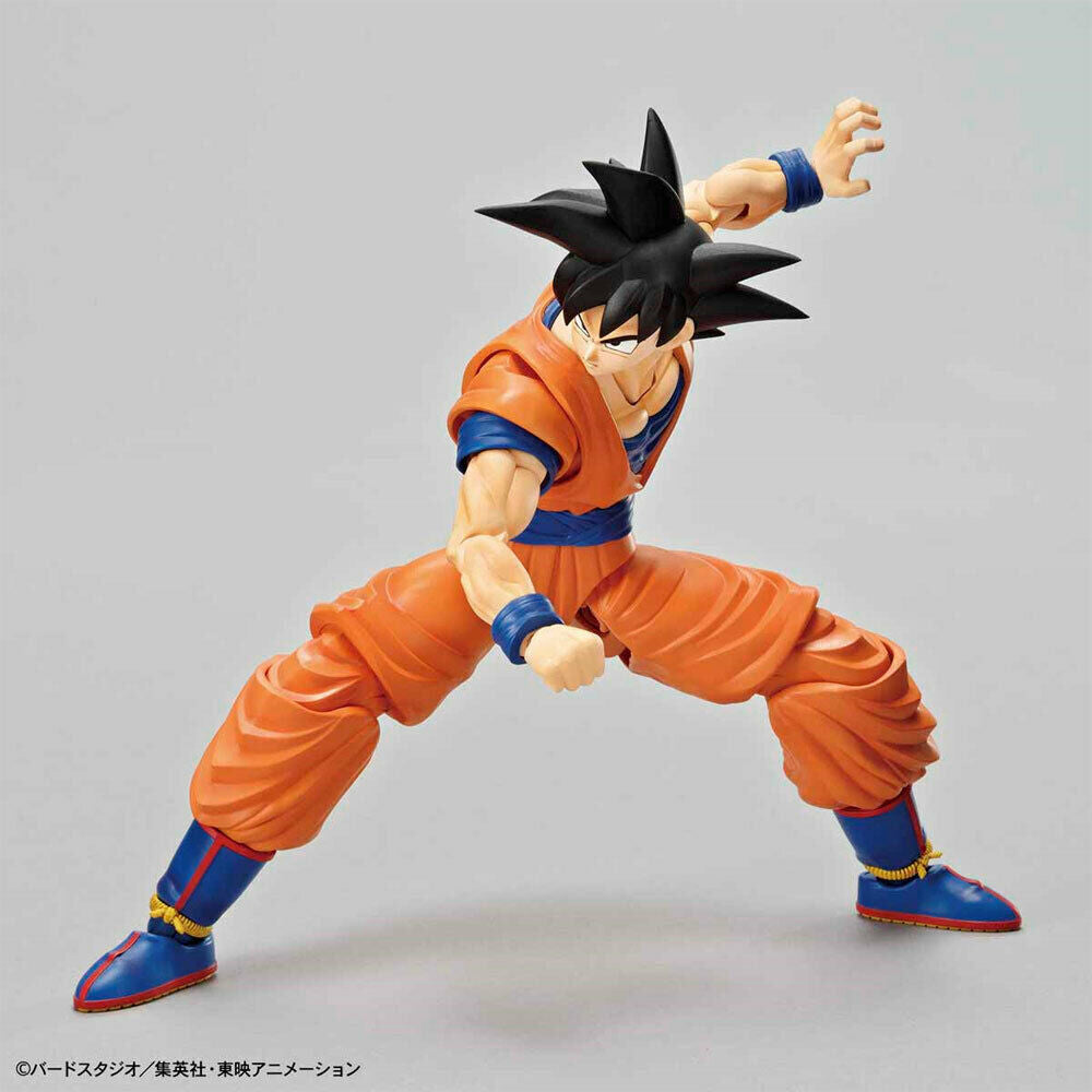 Figure-rise Standard Dragon Ball Son Goku Renewal Version Model Kit - Build & Display Anime Action Figure for Collectors & Fans