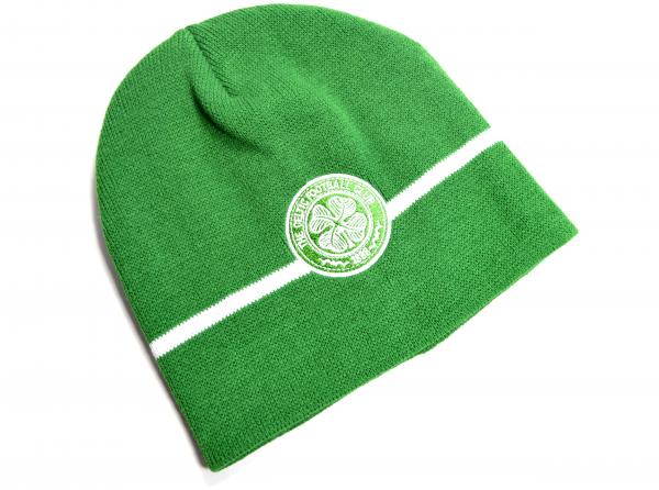 Celtic FC Basic Knitted Beanie Hat - Official Football Team Winter Cap for Men & Women - Perfect for Cold Weather, Soccer Games & Outdoor Activities