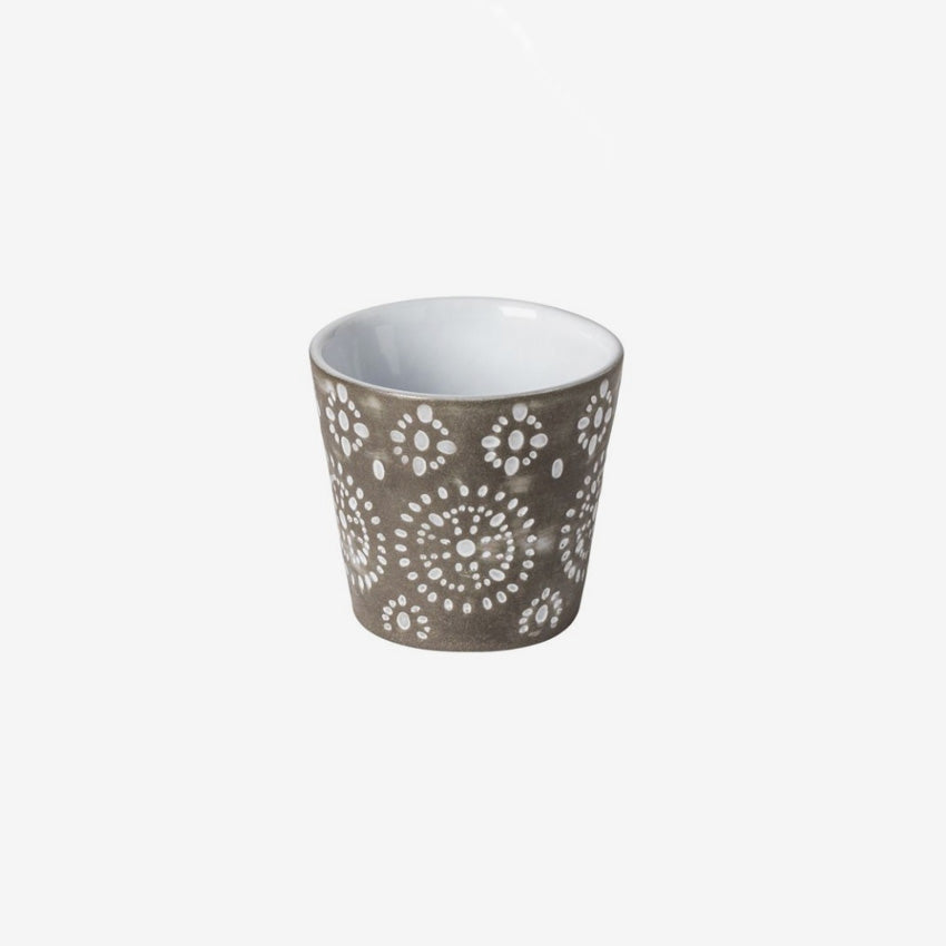Costa Nova Grespresso Ecogres Espresso Cup - Premium Porcelain Coffee Cup for Espresso, Cappuccino & Latte - Perfect for Home, Cafe & Office Use