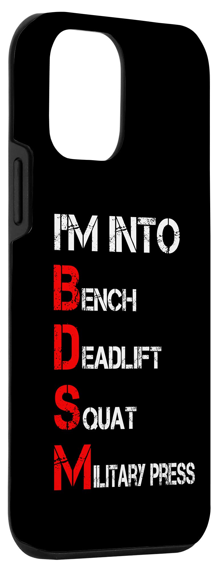 iPhone 12 Mini Case - Shockproof & Durable Phone Cover for Gym, Weightlifting & Military Training | Perfect for BDSM, Bench Press, Squat & Deadlift Workouts