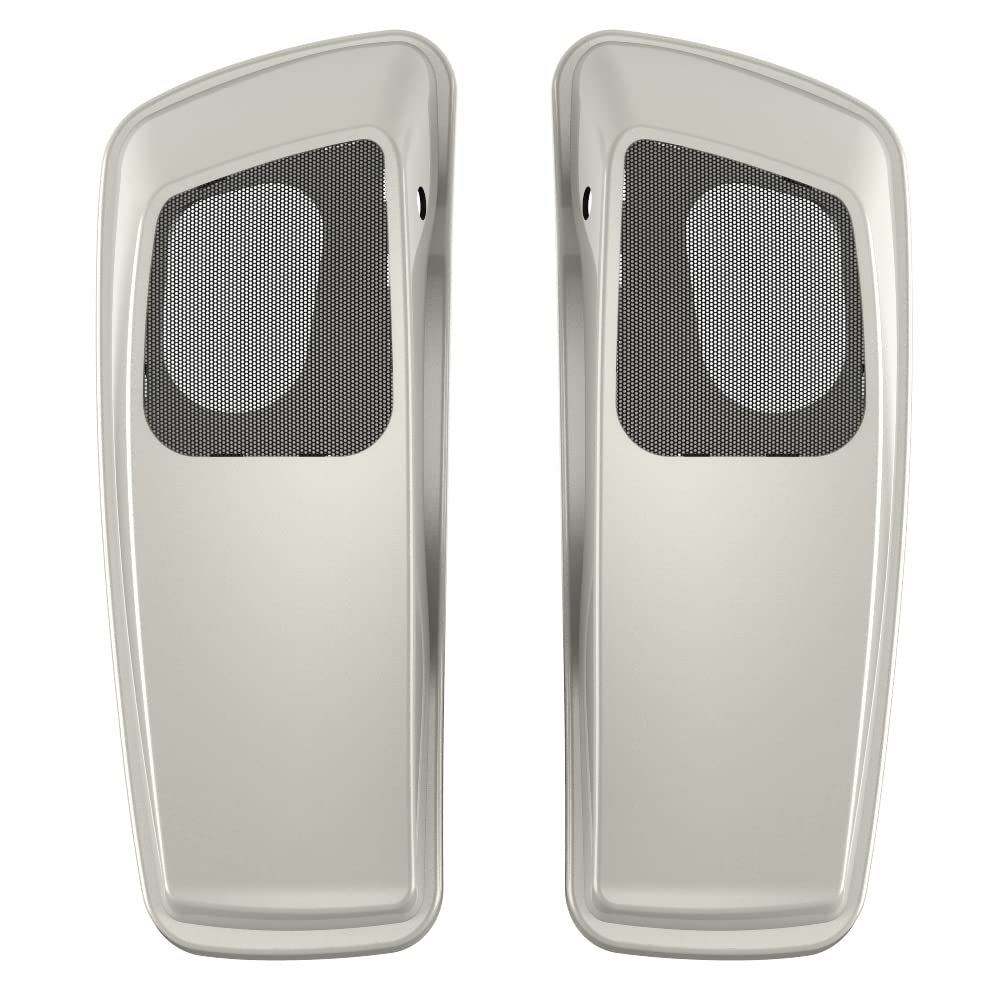 Premium 6X9 Saddlebag Speaker Lids for 2014+ Harley Davidson Touring - Color Matched Replacement Parts - Perfect for Road Trips & Custom Audio Upgrades