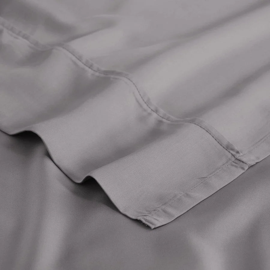 Premium 300 Thread Count Modal Bed Sheet Set from Beechwood - Deep Pocket Fitted Sheets for Queen/King Size Beds - Ultra Soft & Breathable Bedding for All-Season Comfort