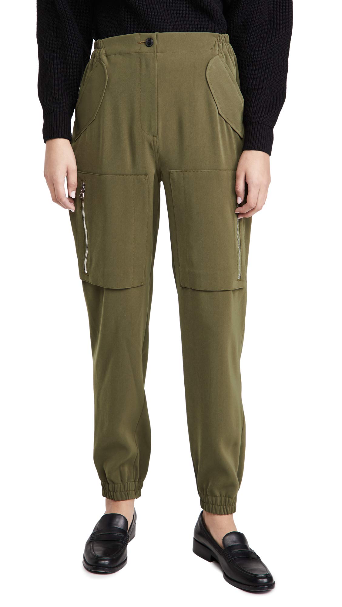 rag & bone Women's Noa Crepe Pants - High Waist Slim Fit Trousers for Work & Casual Wear | Comfortable Office Pants, Business Travel & Everyday Outfits