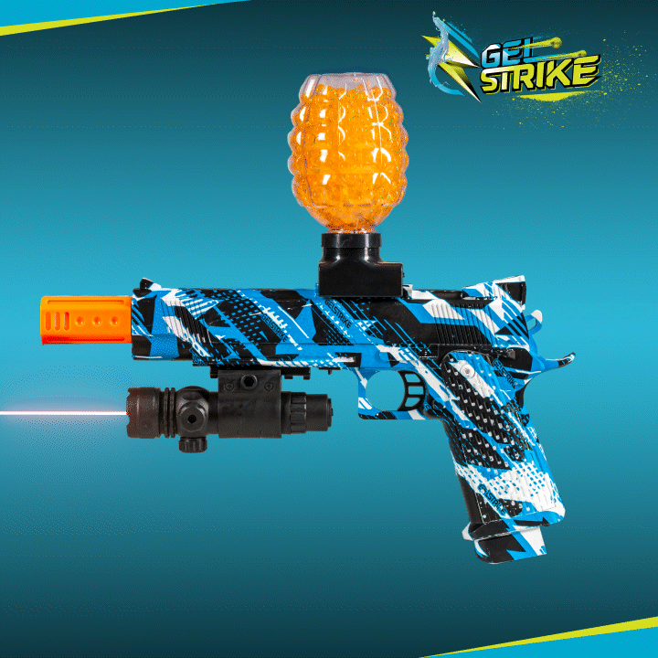 Storm Pistol Rapid Blaster GelStrike - High-Powered Gel Water Gun for Outdoor Fun, Backyard Battles, Summer Games & Team Competitions