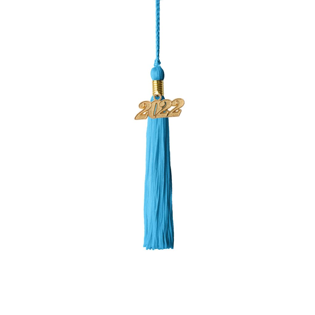 2022 Kindergarten Graduation Tassel with Gold Charm - Brown - Perfect for Preschool Ceremony, Photo Props & Keepsake Gifts