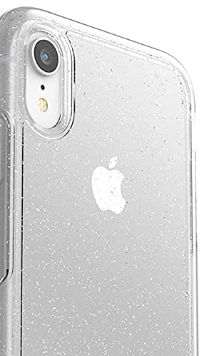iPhone XR Clear Stardust Case with Silver Flake - Slim Protective Phone Cover for Everyday Use, Work & Travel