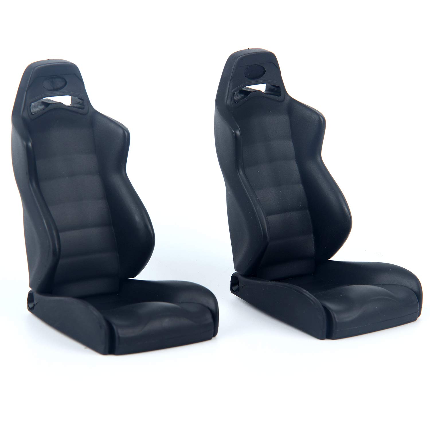 LCX Racing 1/10 Scale RC Crawler Car Nylon Racing Seats - Interior Upgrade Parts for Axial Wraith RC Models - Perfect for Off-Road Crawling & Trail Adventures