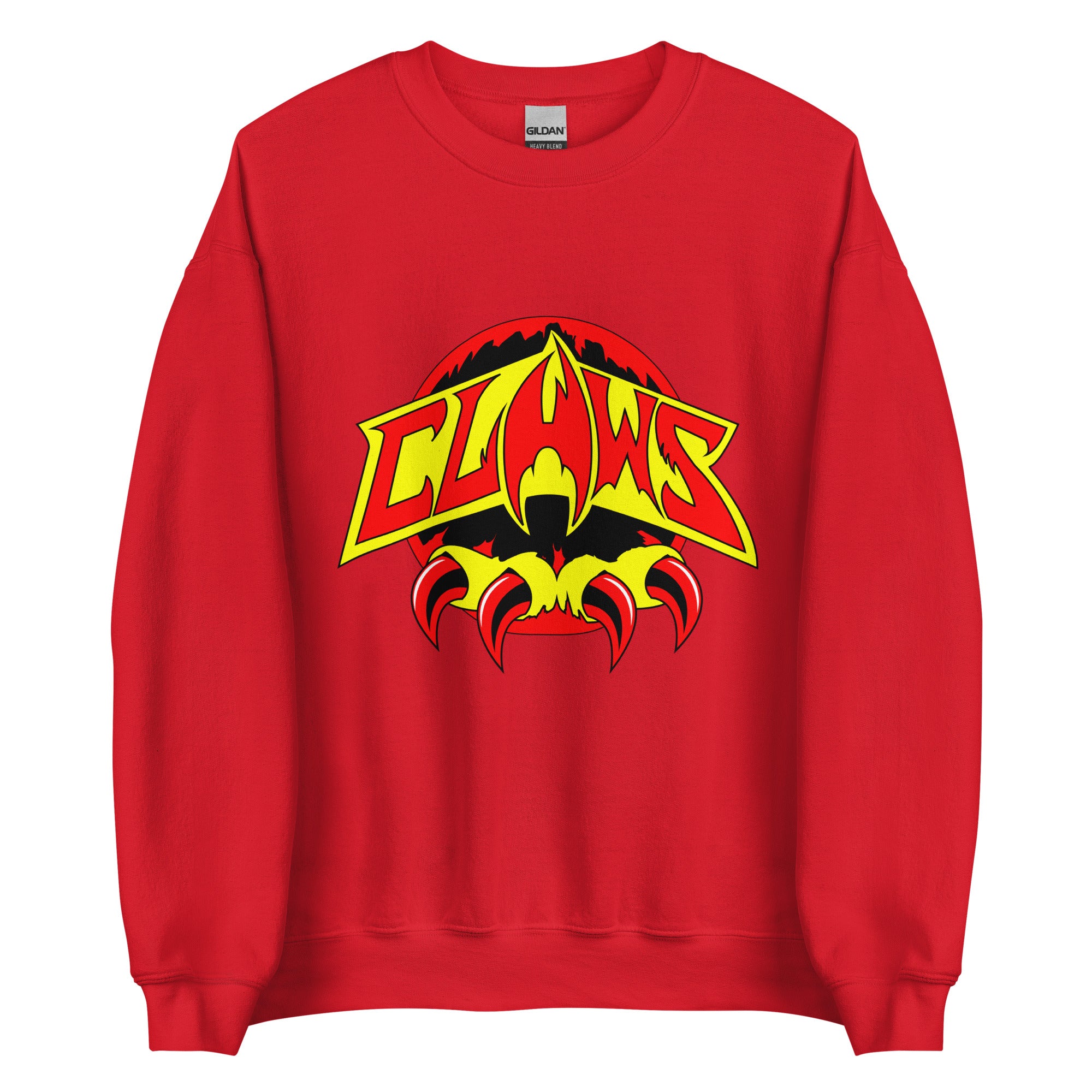 Zoo Jitsu Fighters CLAWS Logo Unisex Sweatshirt - Comfortable Pullover Hoodie for Martial Arts Fans & Streetwear Style | Perfect for Training, Gym, and Casual Wear