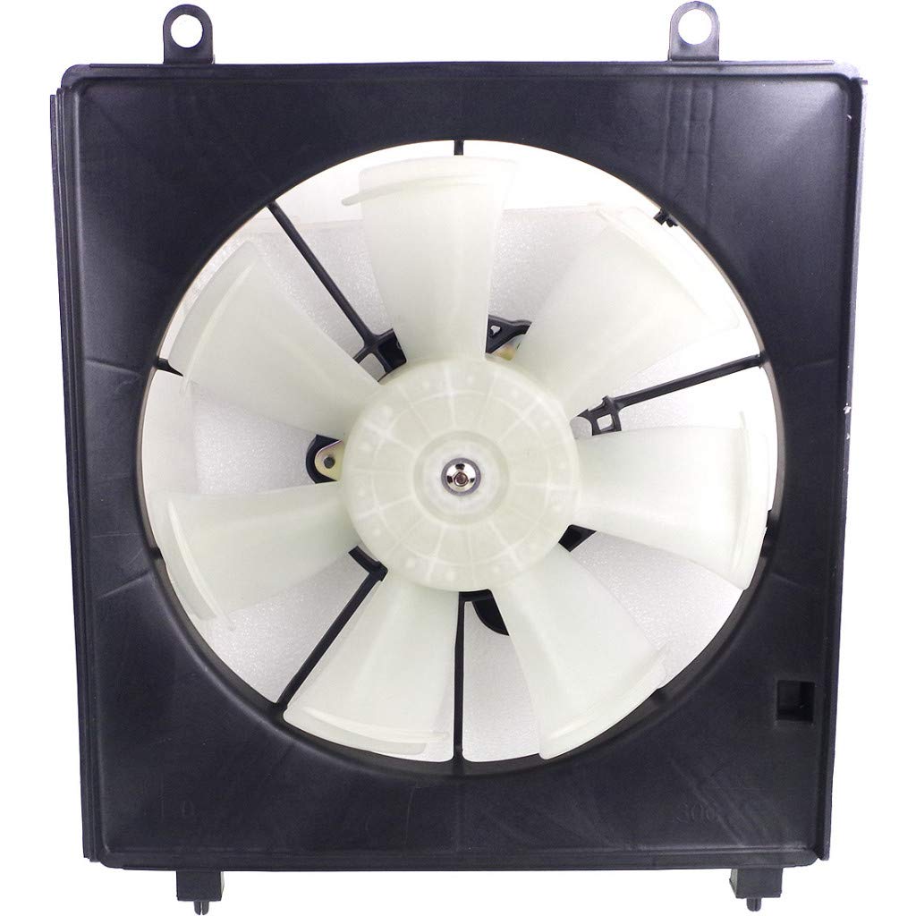 Honda Accord Radiator Fan 2013-2017 | Passenger Side Single Fan | Compatible with 4 Cylinder Coupe/LX/S/Sedan Models | OEM Part HO3113136 386155A2A02 | Perfect for Engine Cooling & Overheating Prevention