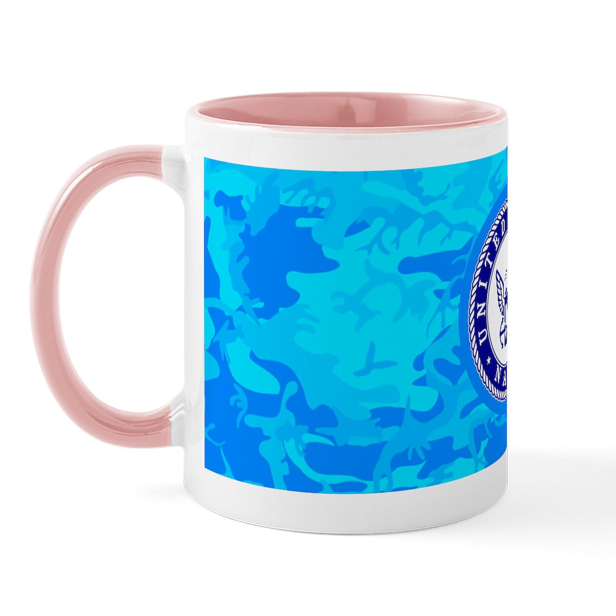 US Navy 11 oz (325 ml) Ceramic Coffee Mug - Patriotic Military Gift for Veterans, Navy Lovers - Perfect for Home, Office & Military Appreciation Events