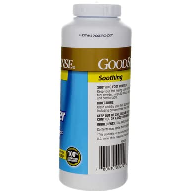 Good Sense Foot Powder - 12 Pack | Odor Control & Sweat Absorption for Athletes & Active Lifestyles