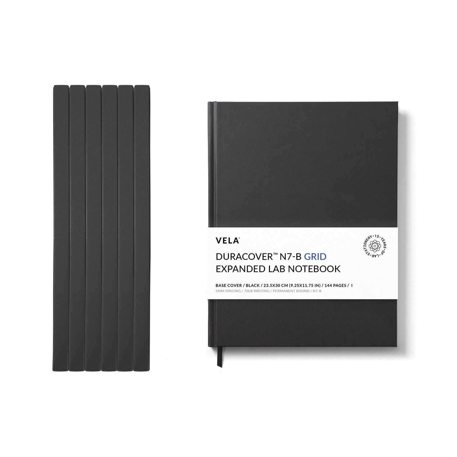 Premium N7-B Expanded DuraCover Lab Notebook - 9.25