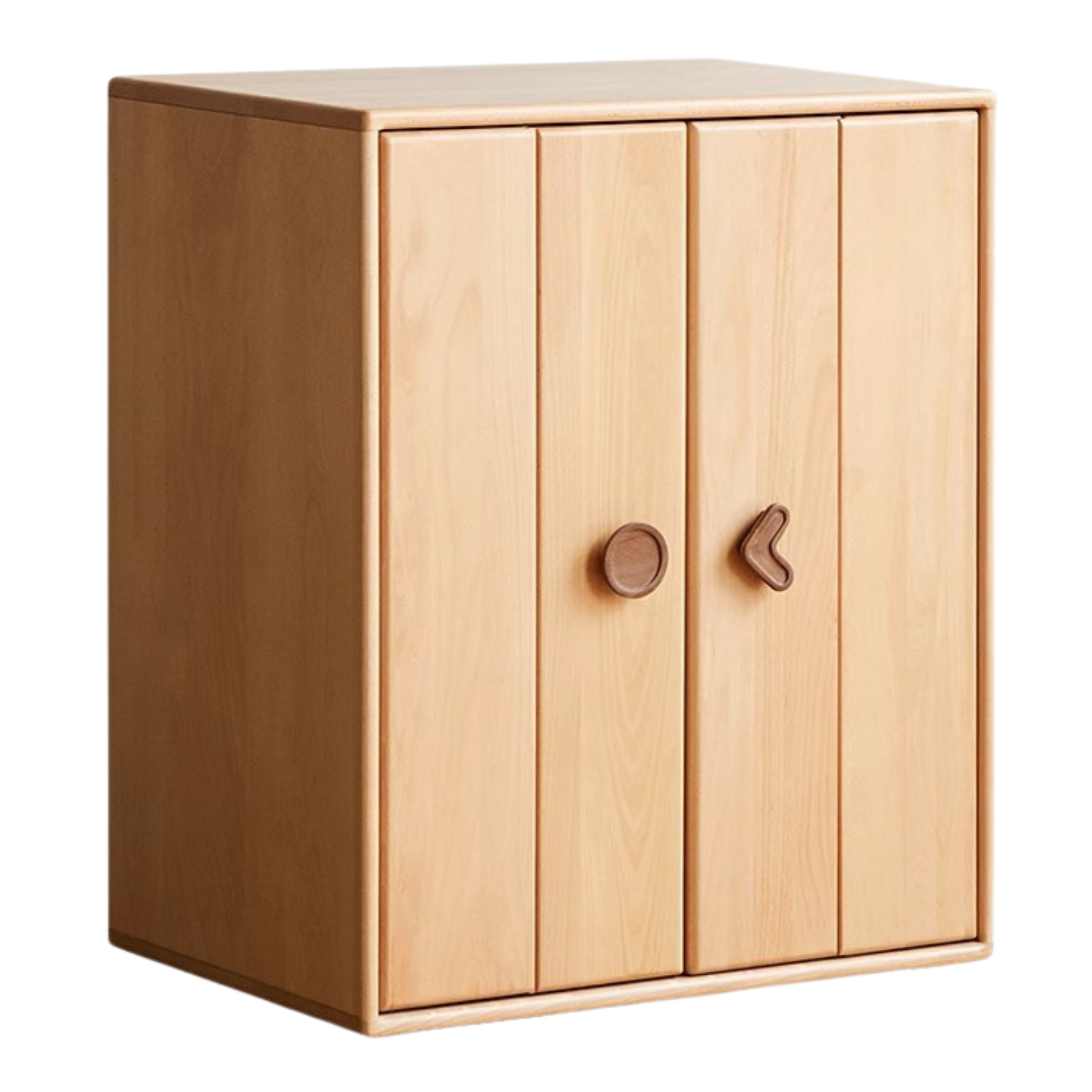 29.5x19.7x34.7 inch / 75x50x88 сm / Natural Wood Color / Beech Wardrobe