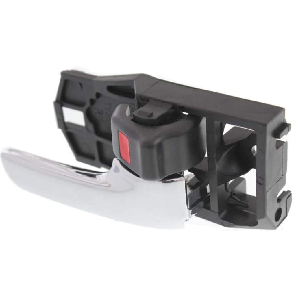 Chrome Interior Door Handle for Lexus IS300 2001-2005 Models - Front or Rear Passenger Side with Door Lock Button | Base/Sportcross Trim | Perfect for Car Interior Upgrades & Repairs