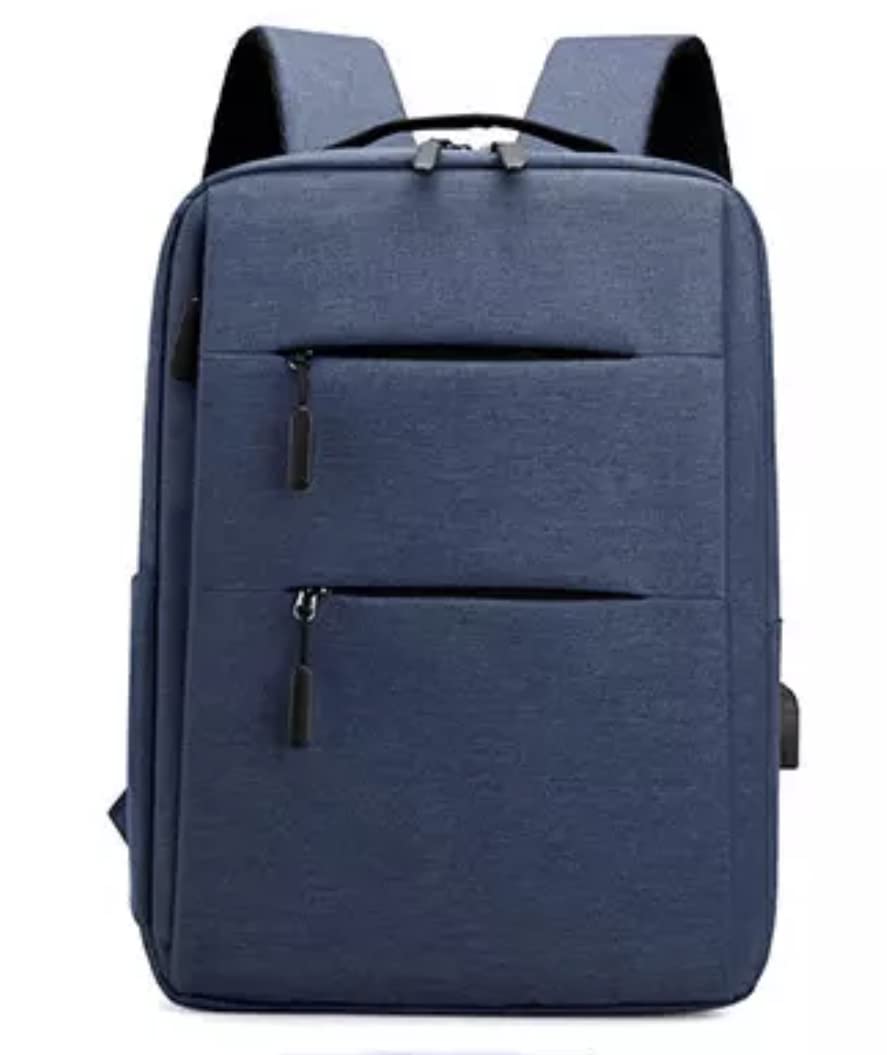 2022 Amazon Bestseller Waterproof Laptop Backpack with USB Charging Port - Fits 15.6 Inch Laptop for Travel, Work & School - Durable Unisex Backpack (Blue) - Perfect for Commuting, College & Business Trips
