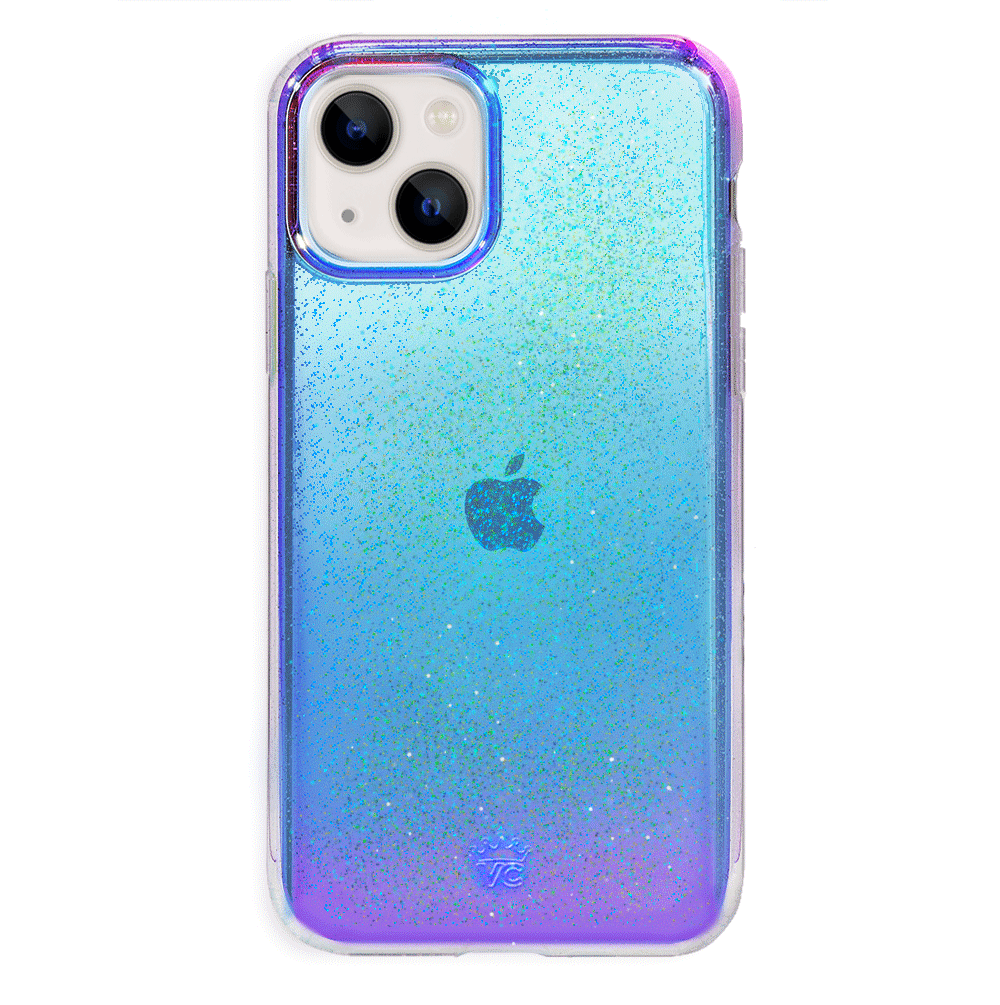 Glitter Nebula iPhone Case - Sparkling Galaxy Design Protective Cover for iPhone 12/13/14/15 Pro Max - Perfect for Parties, Gifts & Everyday Glam