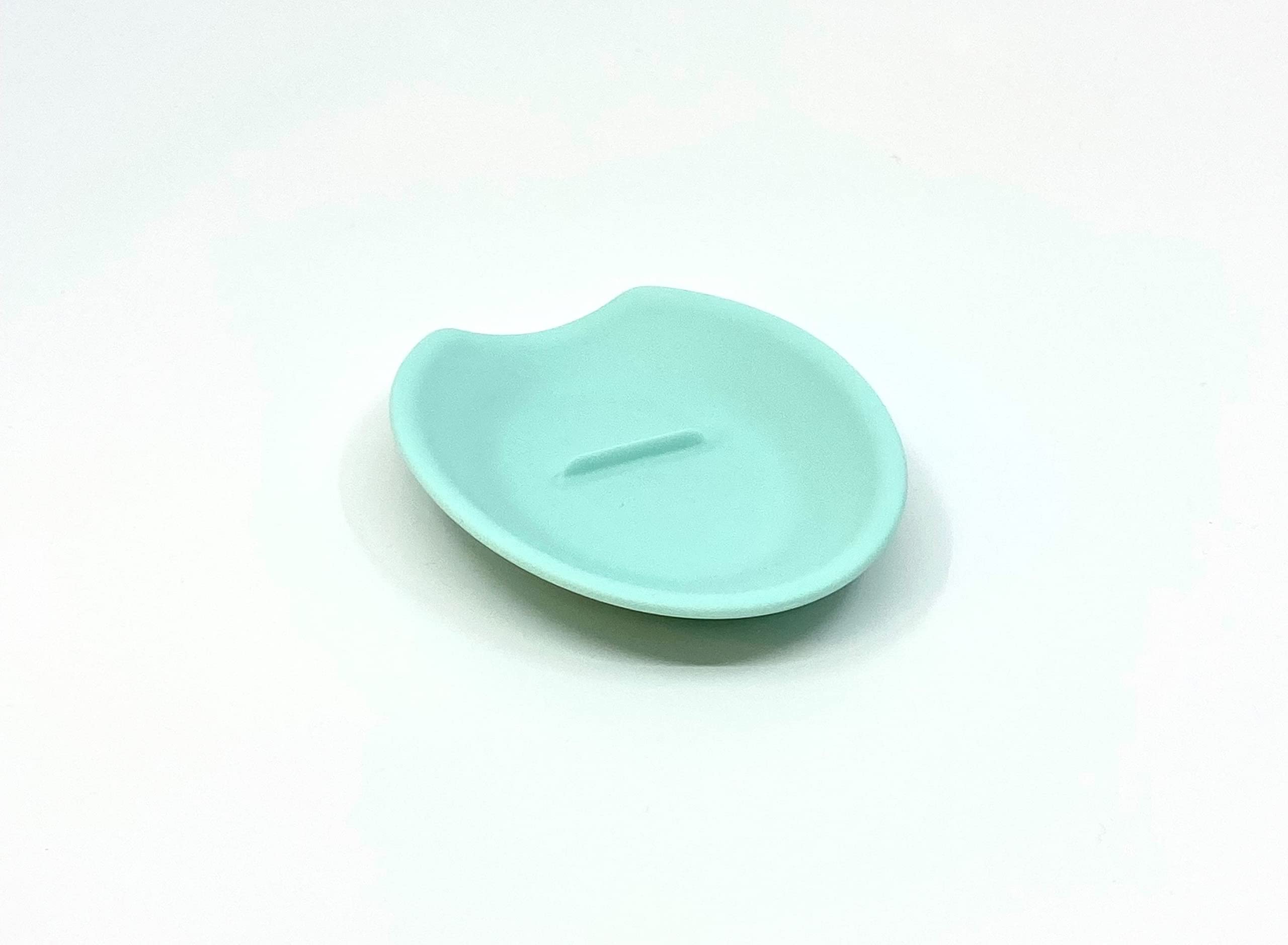 Premium Egg Cracker & Spoon Rest Set (Limited Edition Aqua) - Effortless Egg Cracking Tool with Splash Guard - Dishwasher Safe Kitchen Gadget for Perfect Sunny-Side Up Eggs - Ideal for Baking, Cooking & Kids' Breakfast Prep
