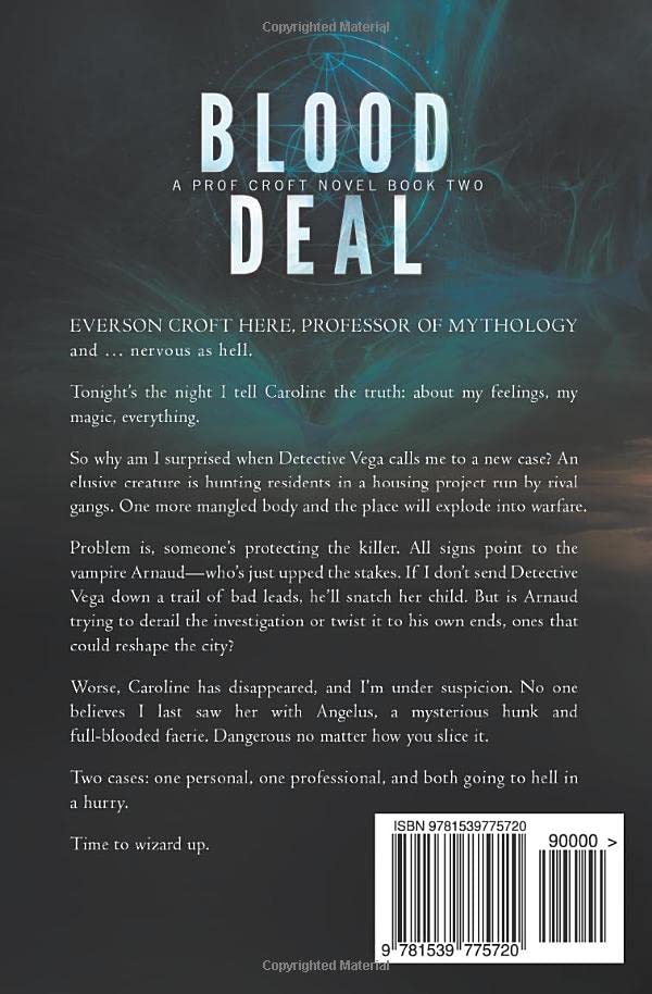 Blood Deal (Prof Croft) - Paranormal Urban Fantasy Novel | Supernatural Thriller Book for Adults - Perfect for Halloween Reading & Mystery Lovers