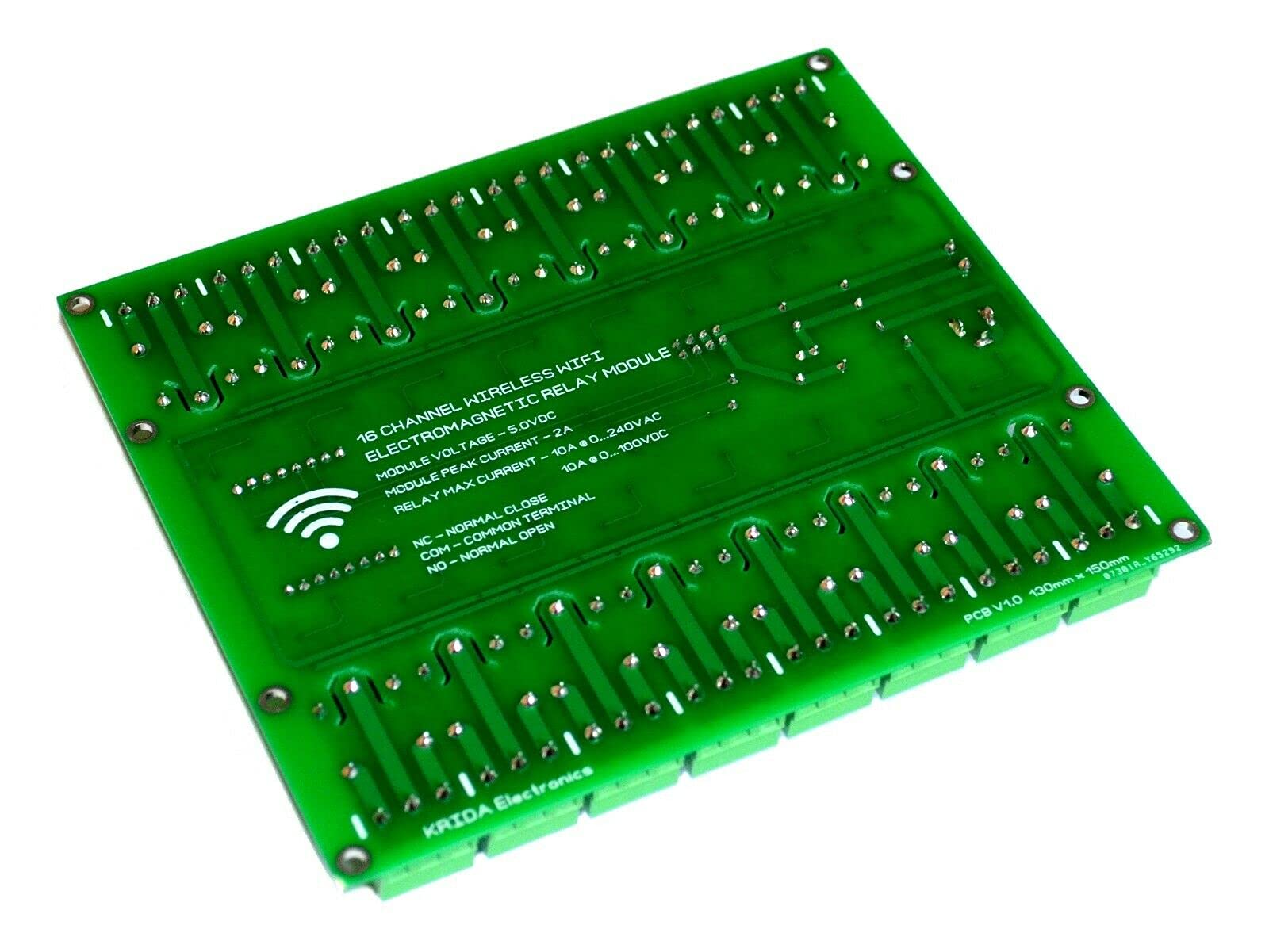 16-Channel WiFi Relay Module ESP8266 for Smart Home Automation | Compatible with ESPHome & Home Assistant | Remote Control Lights, Appliances & IoT Devices