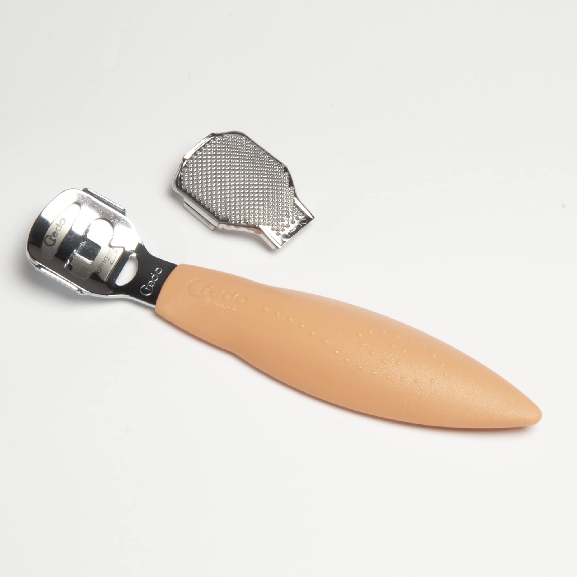 Credo Solingen Original Professional Pedicure Tools - Stainless Steel Foot File & Callus Remover for Smooth Feet at Home & Salon