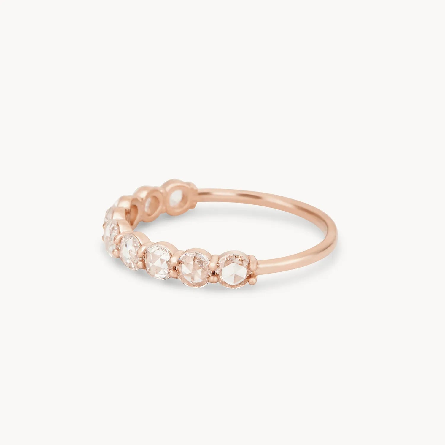 14K Rose Gold Moonglade Ring – Elegant & Dainty Women's Jewelry for Engagement, Wedding, Anniversary & Everyday Wear