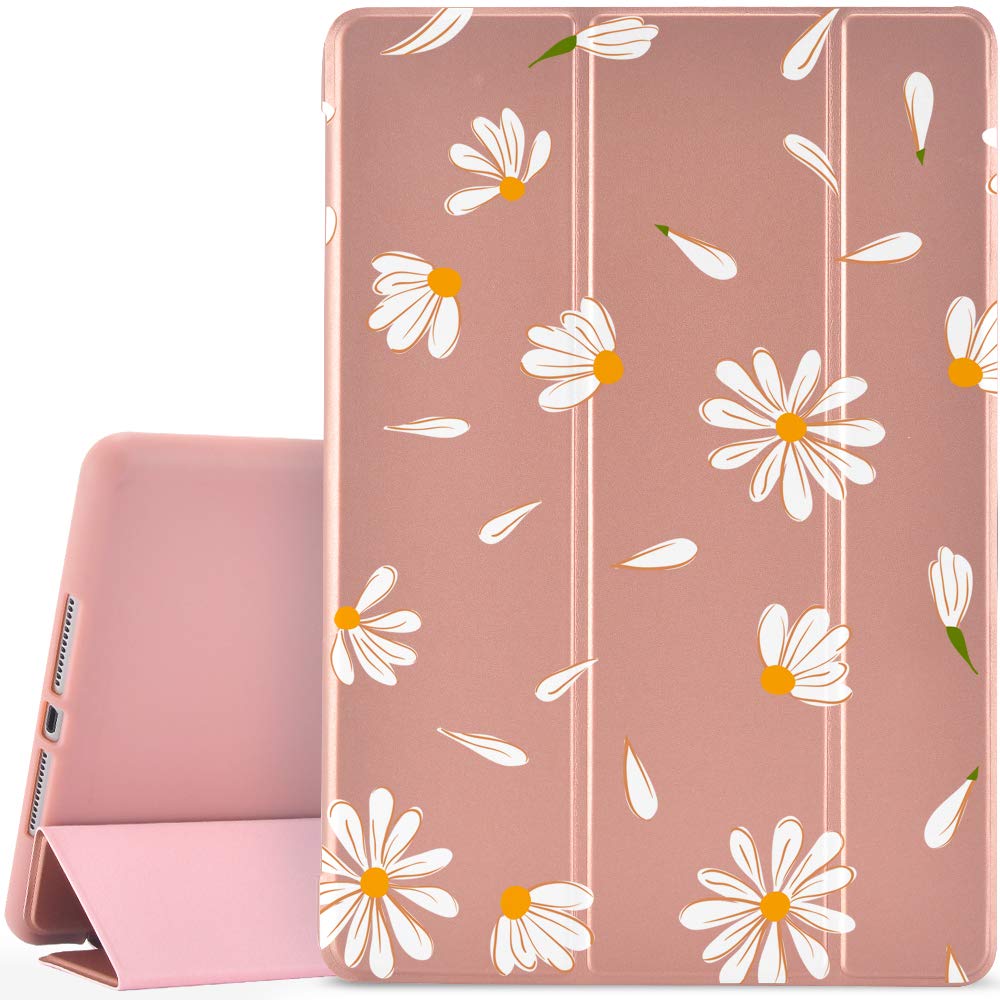 JOYLAND Daisy Floral iPad Case for iPad 8th/9th Generation (2020/2021 10.2